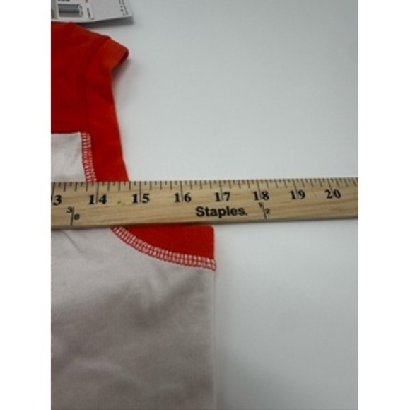 Nike Kids Red White‎ Color Block Sleeveless Tank Top XS - Picture 7 of 7
